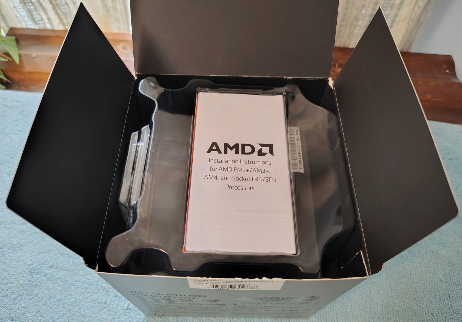 AMD Ryzen 5 3400G CPU APU Socket AM4 Processor YD3400C5FHBOX w/ Heatsink, Fan - Image 7