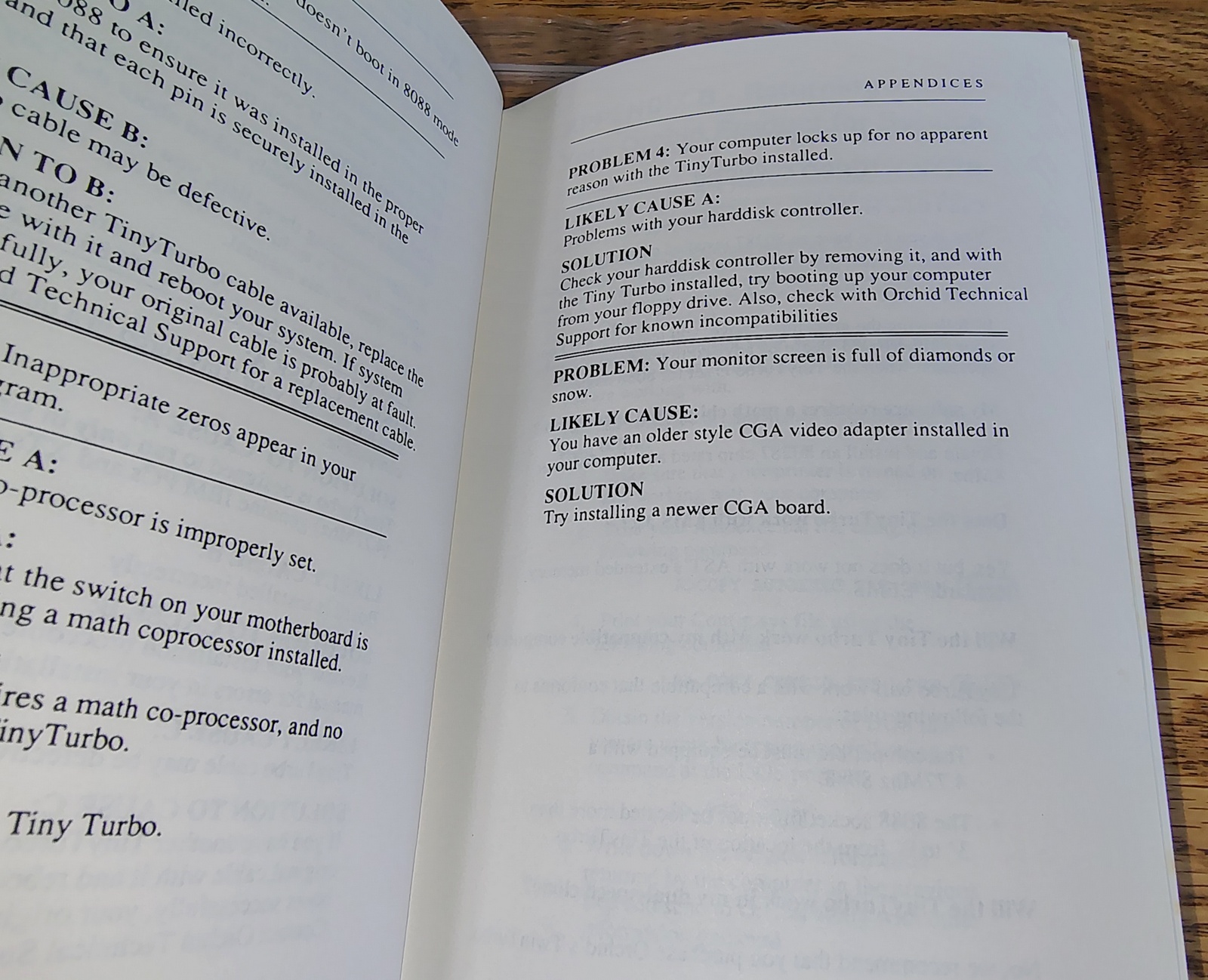 Original Orchid Technology Tiny Turbo 286 PC Upgrade User's Manual Guide Book - Image 7