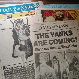 New York Daily News 25 January 1981 Reagan Iran Hostages Comics Super Bowl ++