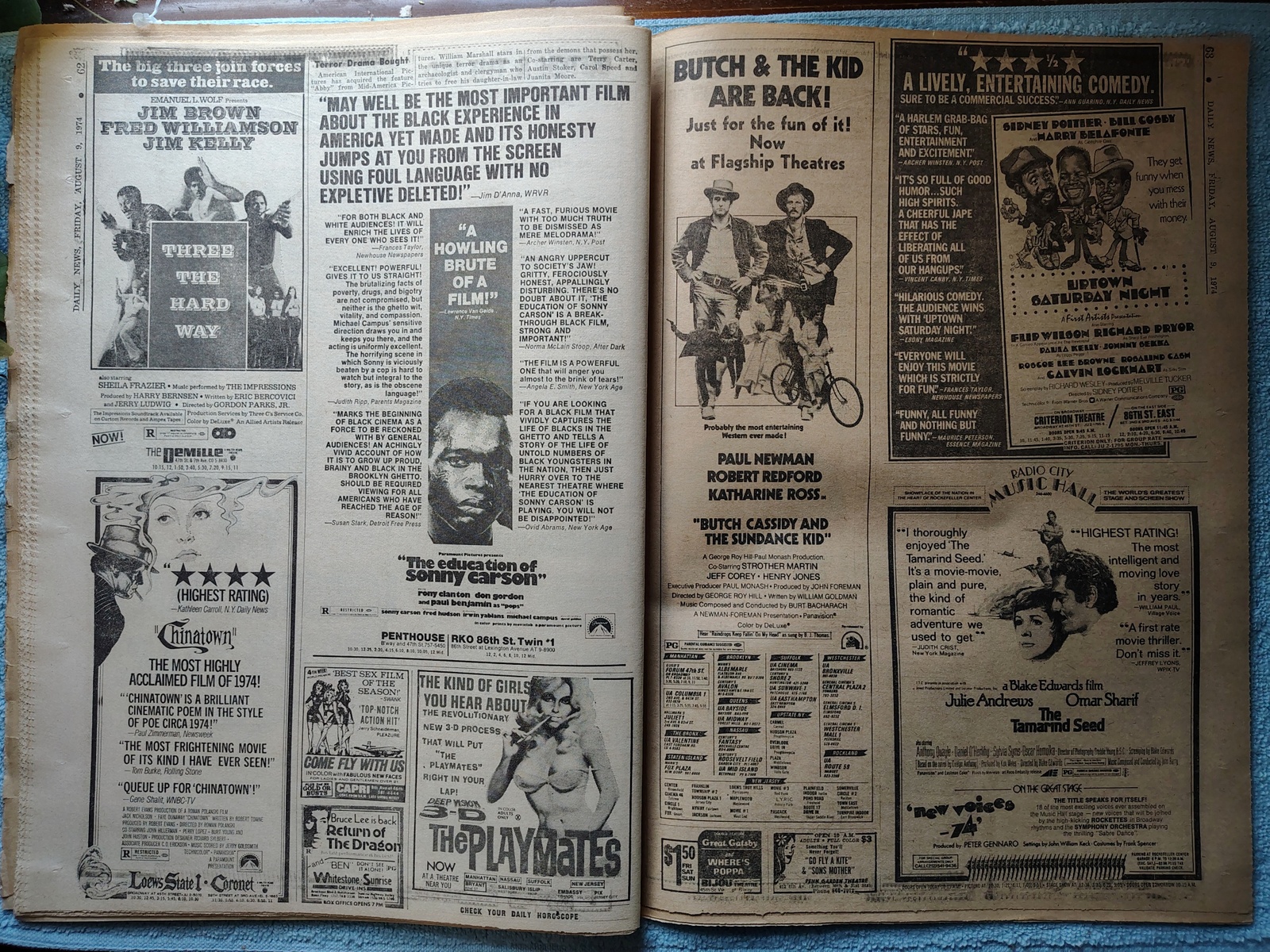 New York Daily News 9 August 1974 Nixon Resigns Special Pullout Toyota Celica Ad - Image 17