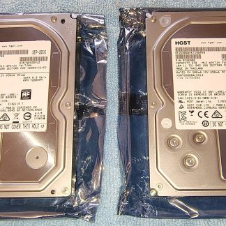 Lot of 2 6TB HGST 0F26900 Deskstar NAS 3.5" SATA Hard Drives 2016 PARTS / REPAIR!