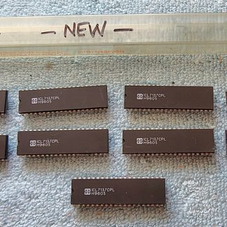 New Intersil ICL7137CPL A/D LED Chip Black 40-pin Package 1996 Malaysia Lot of 9