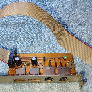 Amptron PC Chips Elpina ATX Form Card IR, USB, PS2 PS/2 Ports Adapter Card 1998