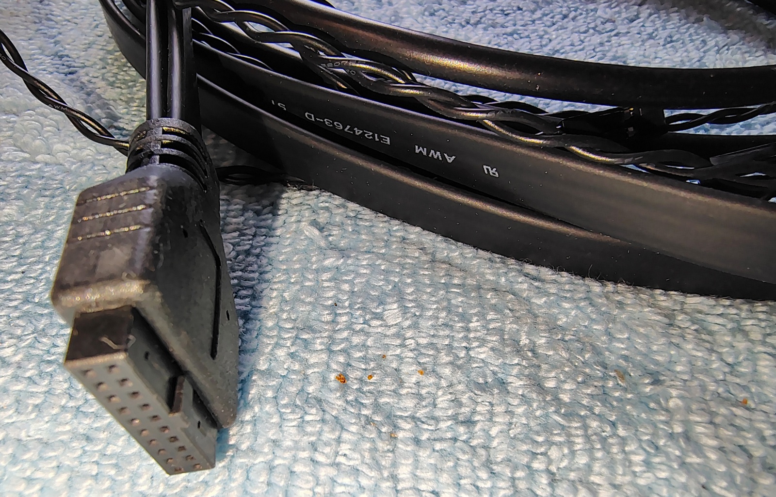 Used I/O IO Panel USB Audio Power Reset for Corsair Vengeance C70 Desktop Case - Image 7