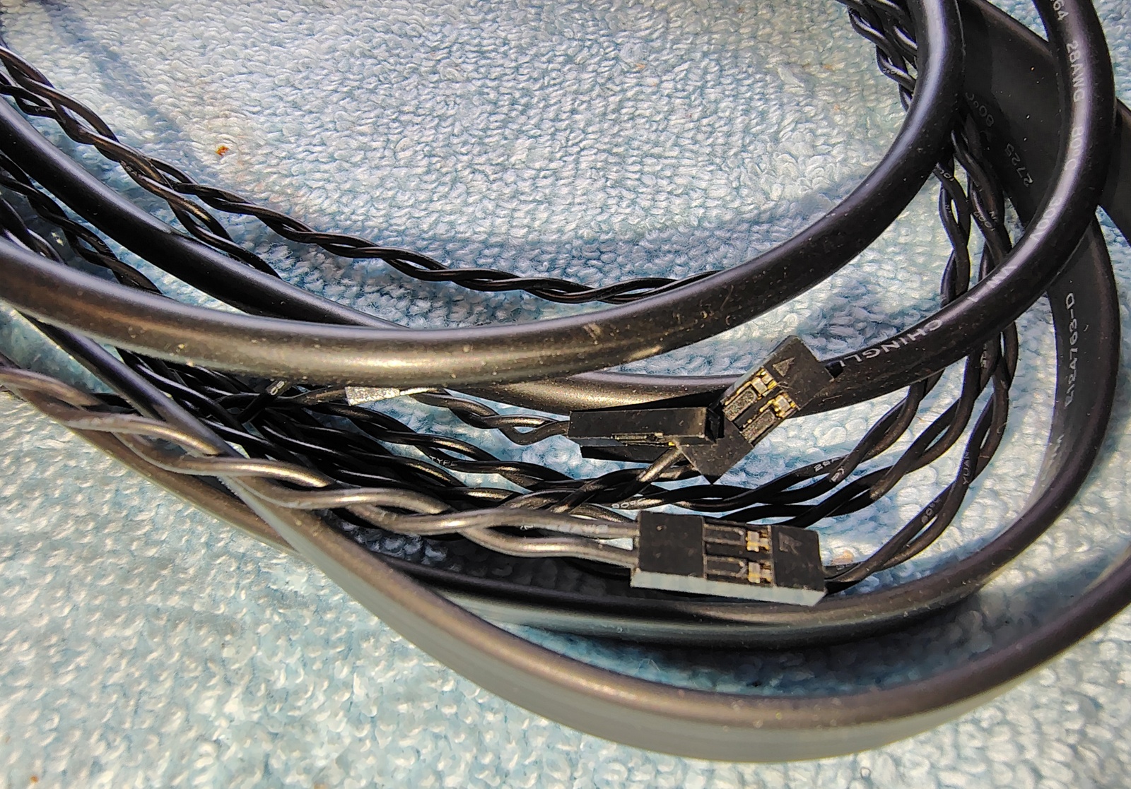 Used I/O IO Panel USB Audio Power Reset for Corsair Vengeance C70 Desktop Case - Image 8