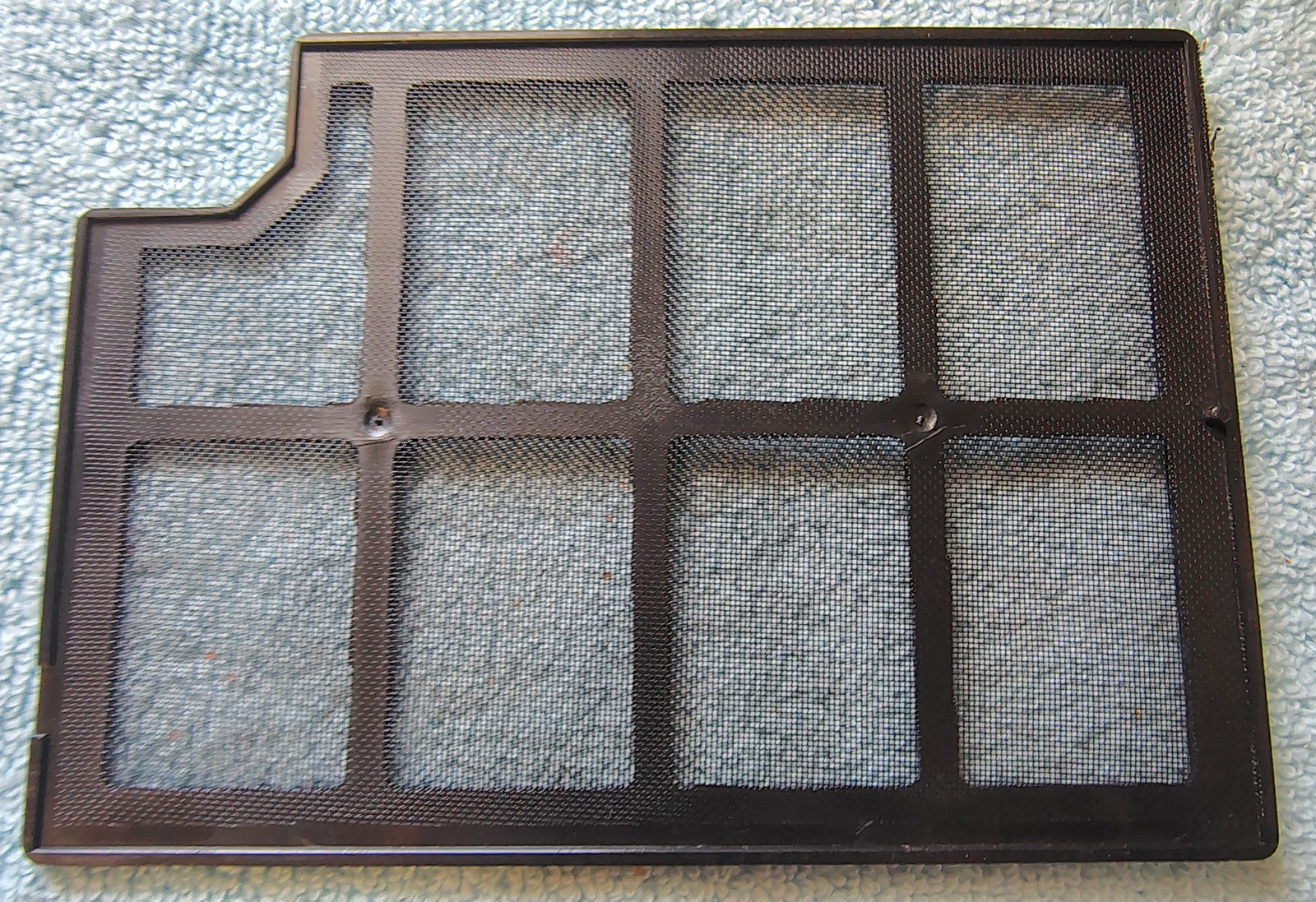 Set of 2 Bottom Black Plastic Dust Filters for Fractal Design Node 804 PC Case - Image 8