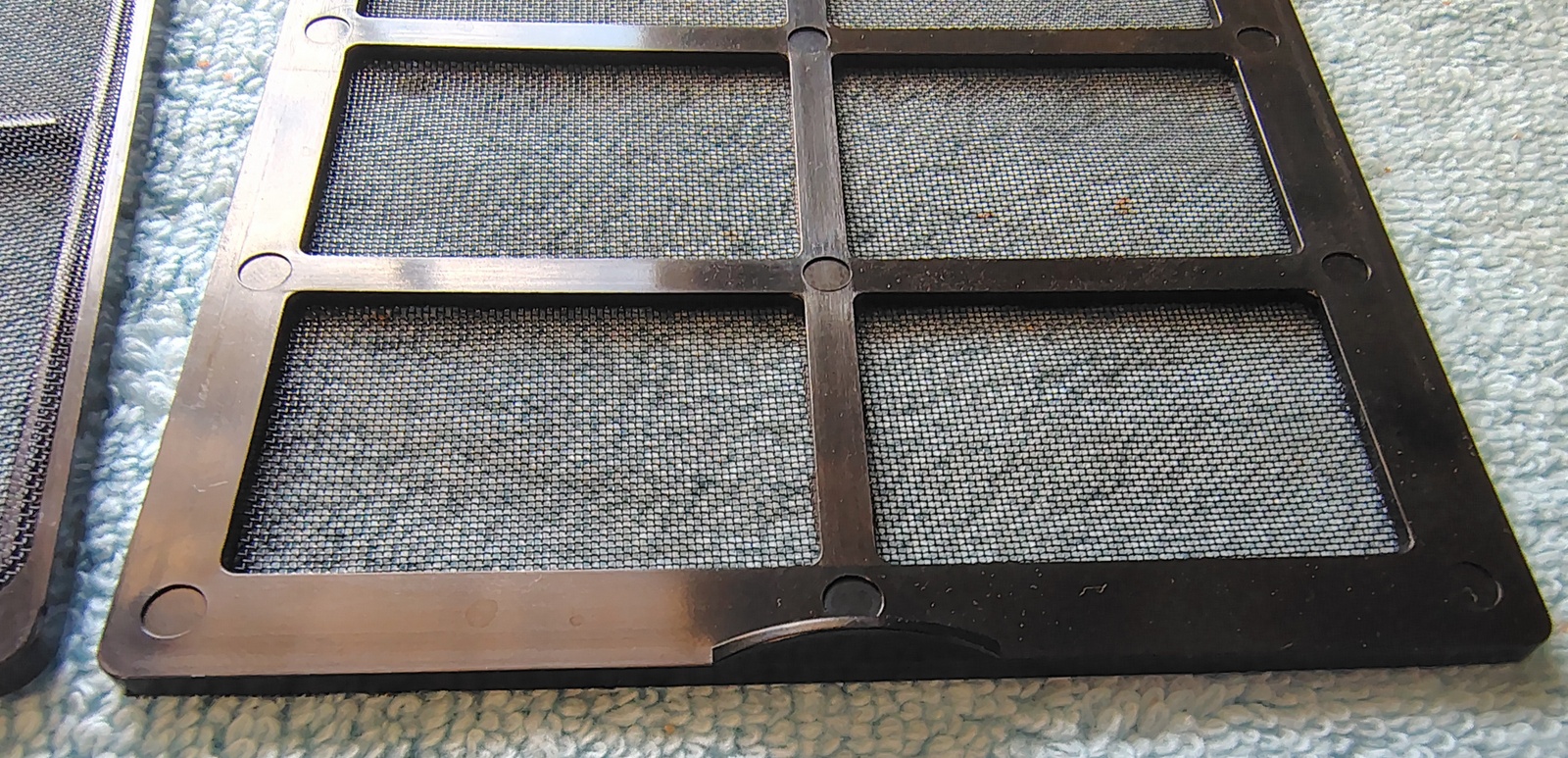 Set of 2 Bottom Black Plastic Dust Filters for Fractal Design Node 804 PC Case - Image 10