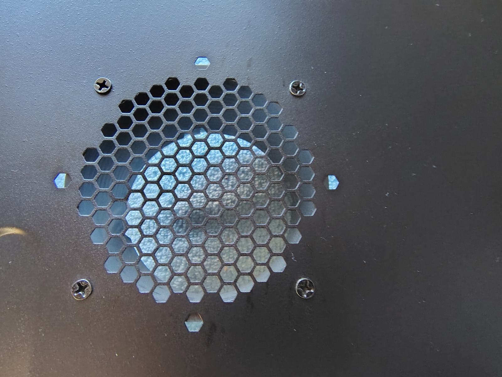 Used Black Steel Metal Vented Side Panel Door for Rosewill CX-5059 Desktop PC Case - Image 3