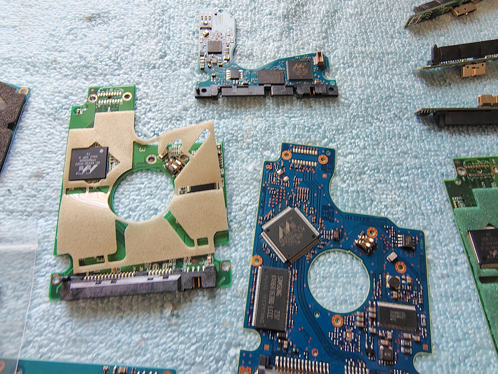 Scrap Gold Recovery Parts HDD Hard Disk Drive Circuit Controller Boards Lot of 17 - Image 5