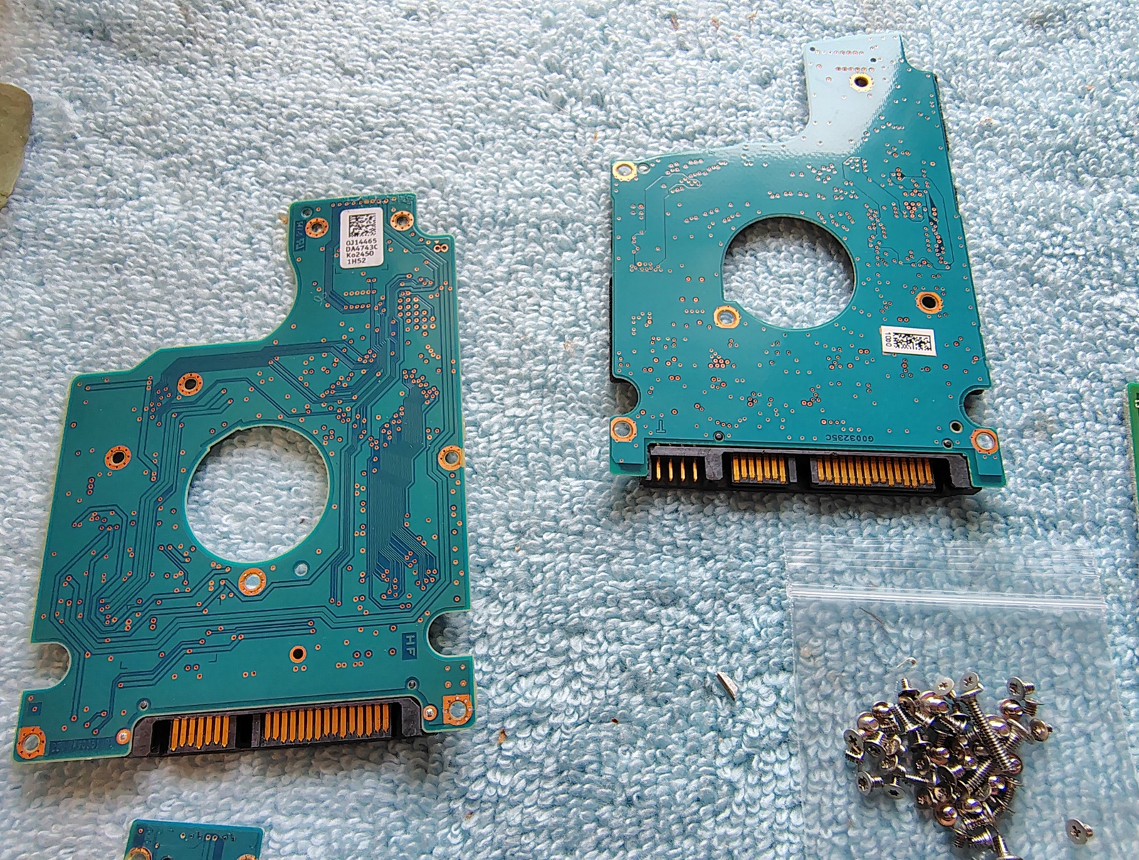 Scrap Gold Recovery Parts HDD Hard Disk Drive Circuit Controller Boards Lot of 17 - Image 16