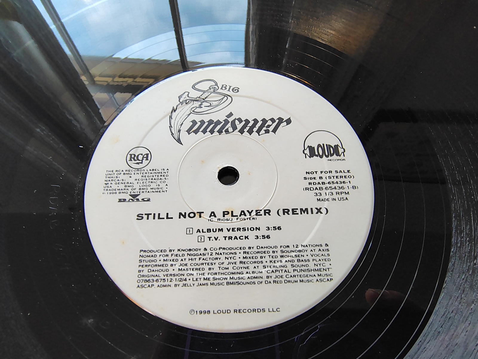 Big Pun Punisher Still Not A Player Rap Hip Hop LP Vinyl Record 12" 33RPM 1998 - Image 5