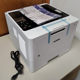 White Brother HL-L6210DW Network USB B/W Laser Duplex Printer 10K 2023 NO TONER