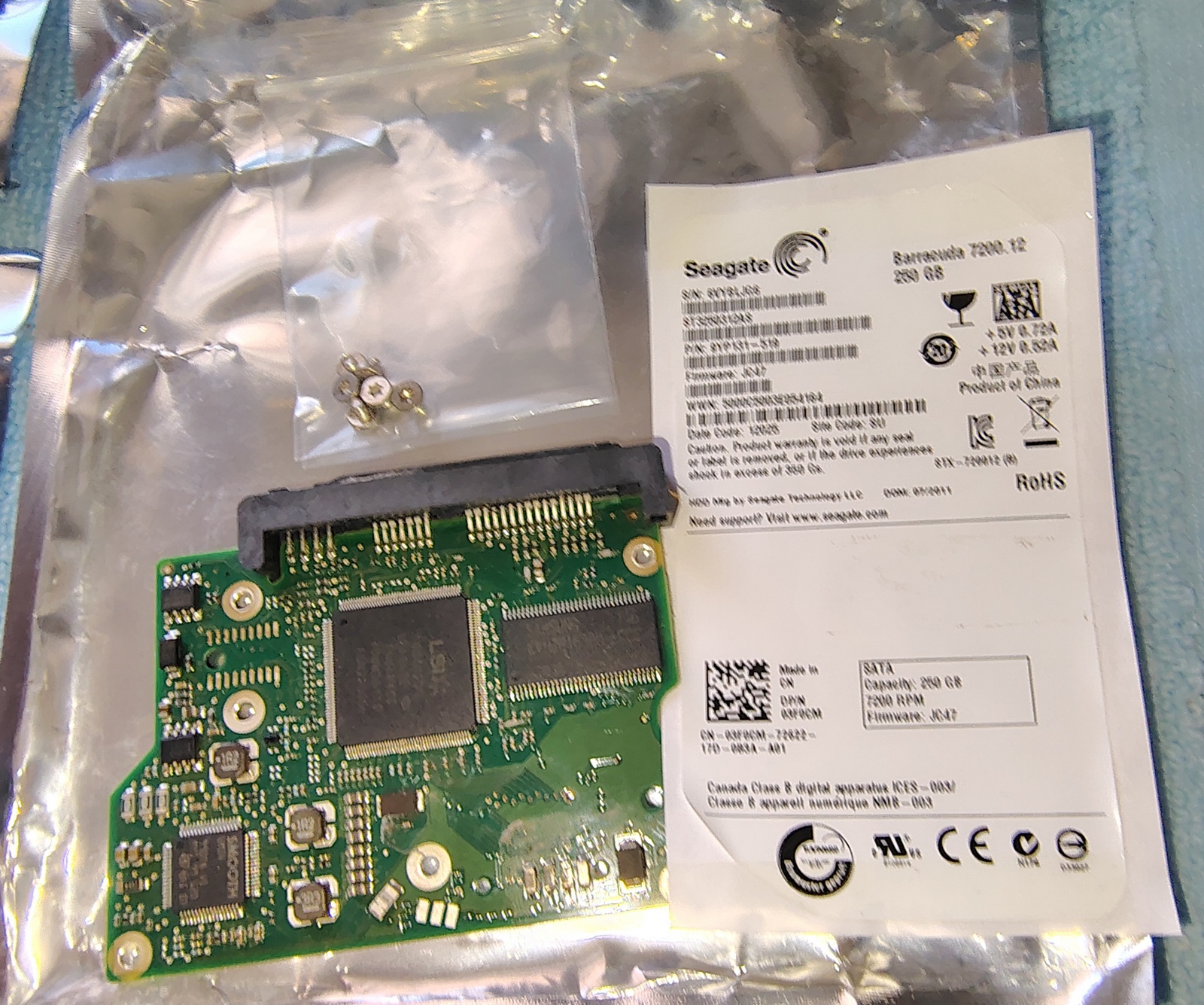 Scrap Gold Recovery Parts HDD Hard Disk Drive Circuit Controller Boards Lot of 6 - Image 7