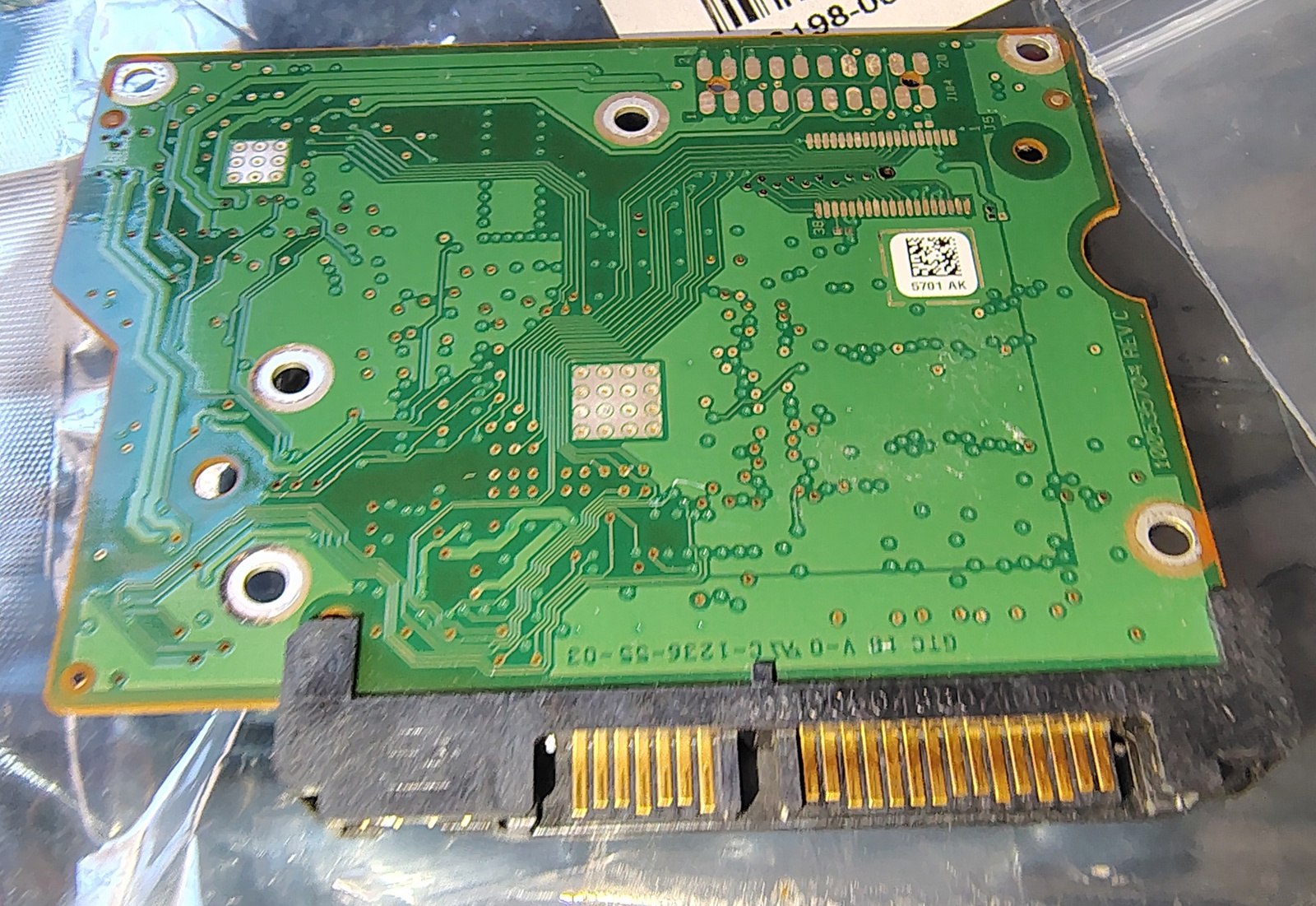 Scrap Gold Recovery Parts HDD Hard Disk Drive Circuit Controller Boards Lot of 6 - Image 12