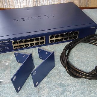 Netgear JGS524 v2 ProSafe 24 Port Gigabit Network Switch w/ Rack Mount Brackets