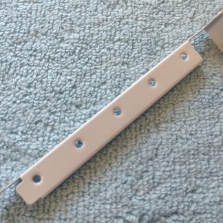 White Steel Vertical GPU Mounting Bracket for Cooler Master QUBE 500 PC Case