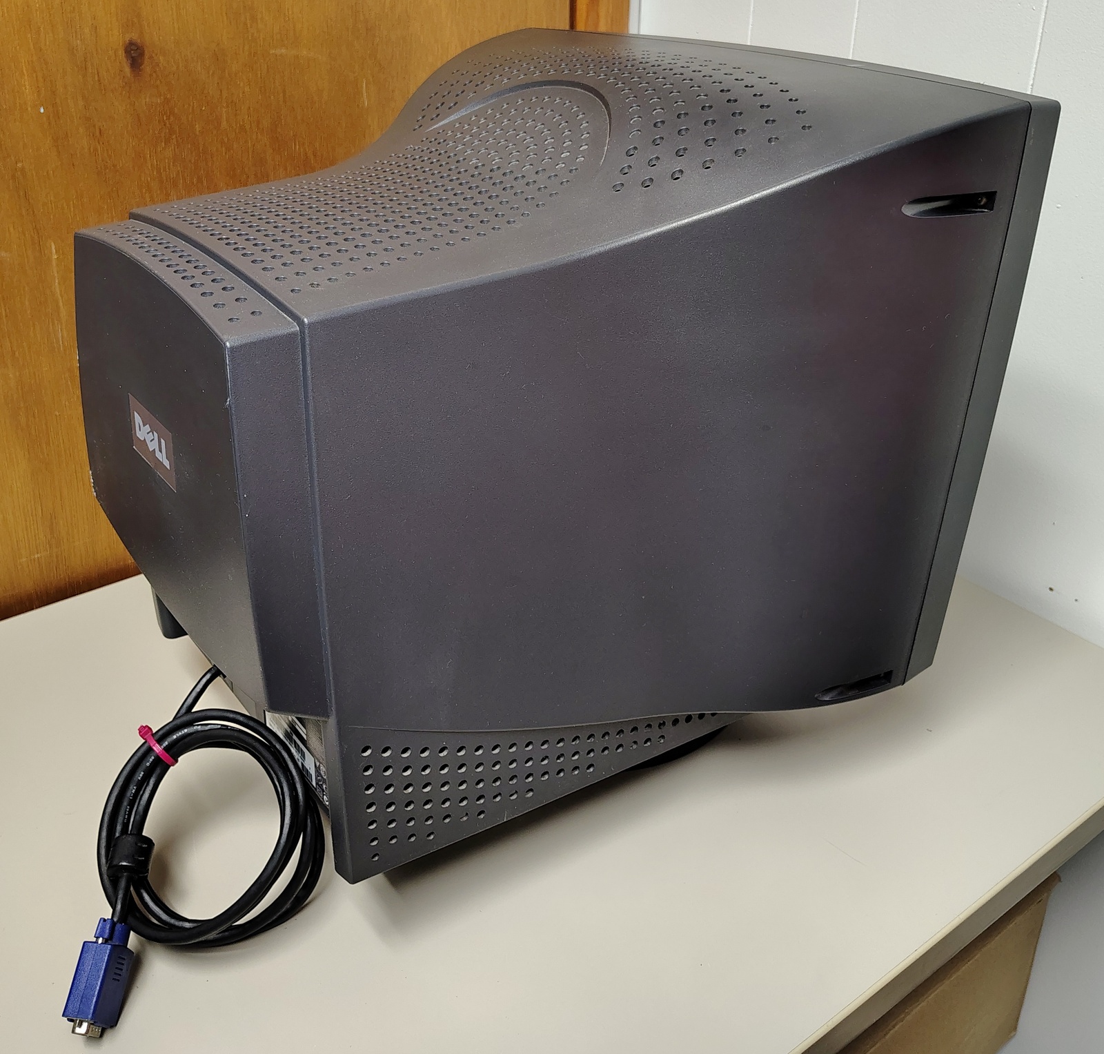 Used Dell E771a Black 17" CRT Monitor Computer Screen 2001 VGA 1024x786 Malaysia - Image 4