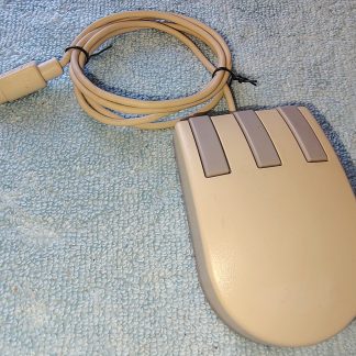 Sun Microsystems 3-Button Roller Ball Mechanical Mouse Compact 1 370-1586-03 5c