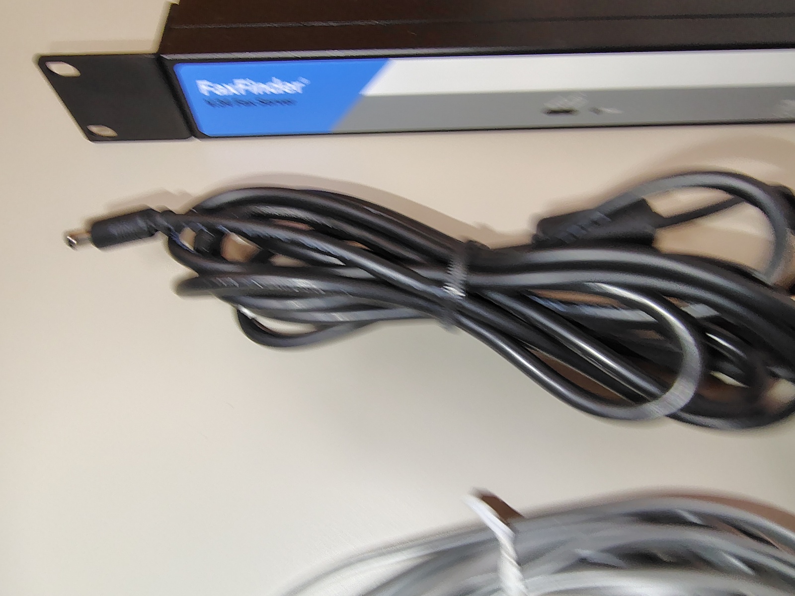 Multitech FaxFinder FF240 2-Port Network Fax Server w/ 1U Rack Mount Brackets - Image 3