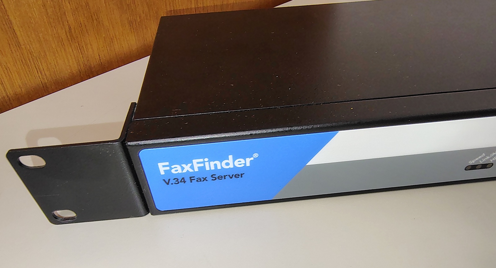 Multitech FaxFinder FF240 2-Port Network Fax Server w/ 1U Rack Mount Brackets - Image 5
