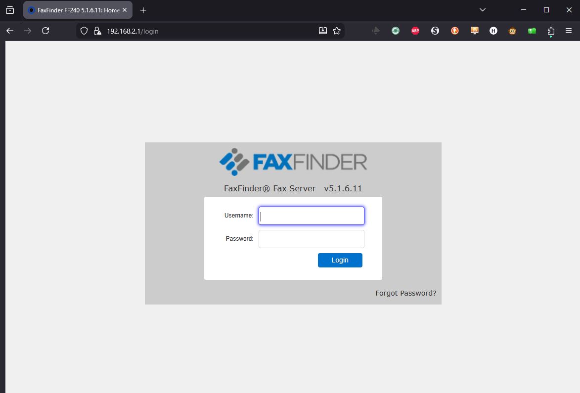 Multitech FaxFinder FF240 2-Port Network Fax Server w/ 1U Rack Mount Brackets - Image 14