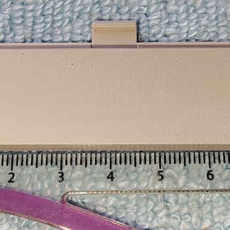 Beige Plastic Removable Rear IO Serial Cover Door Panel 4 Okidata Microline 100