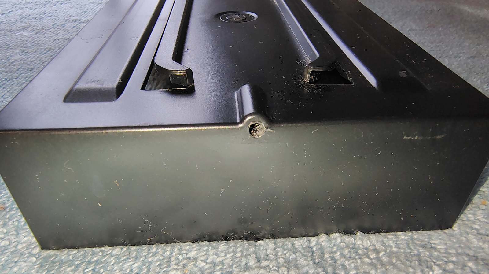 Black Plastic Bottom HDD Bracket Support Guide For Corsair Vengeance C70 Case - Image 3