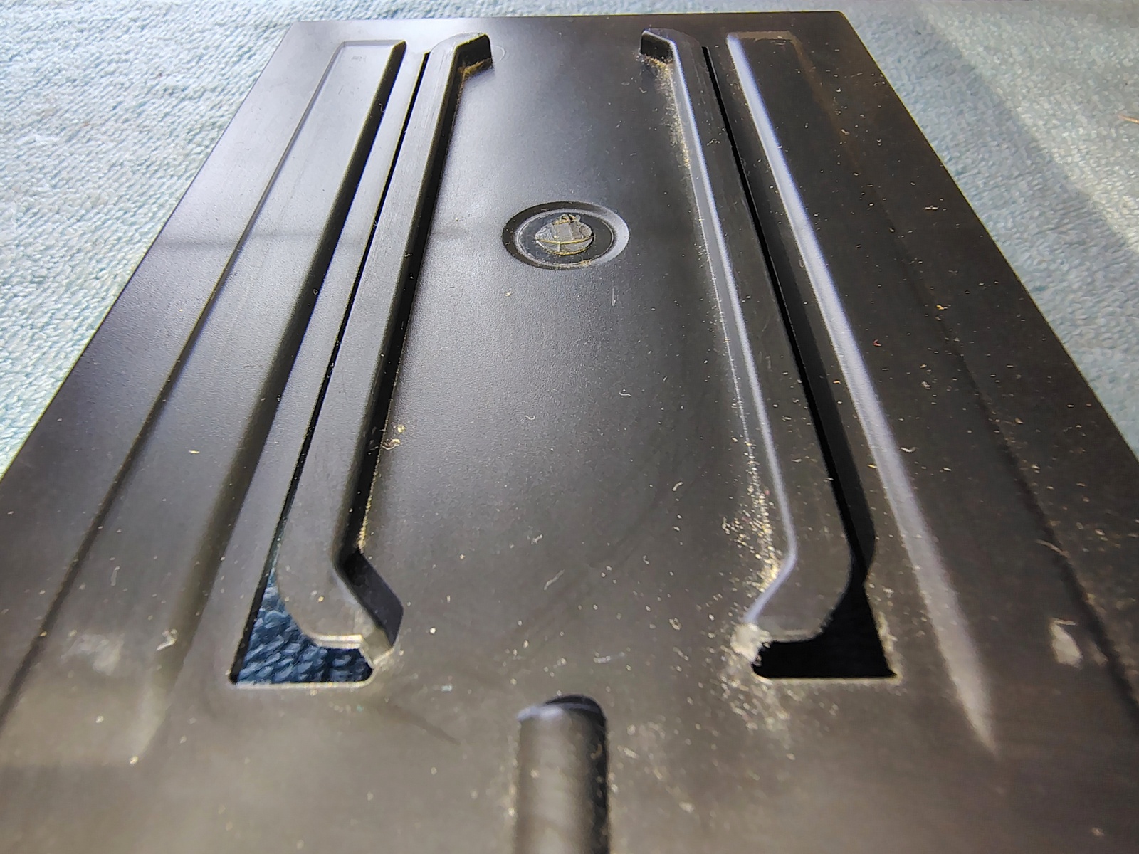 Black Plastic Bottom HDD Bracket Support Guide For Corsair Vengeance C70 Case - Image 4