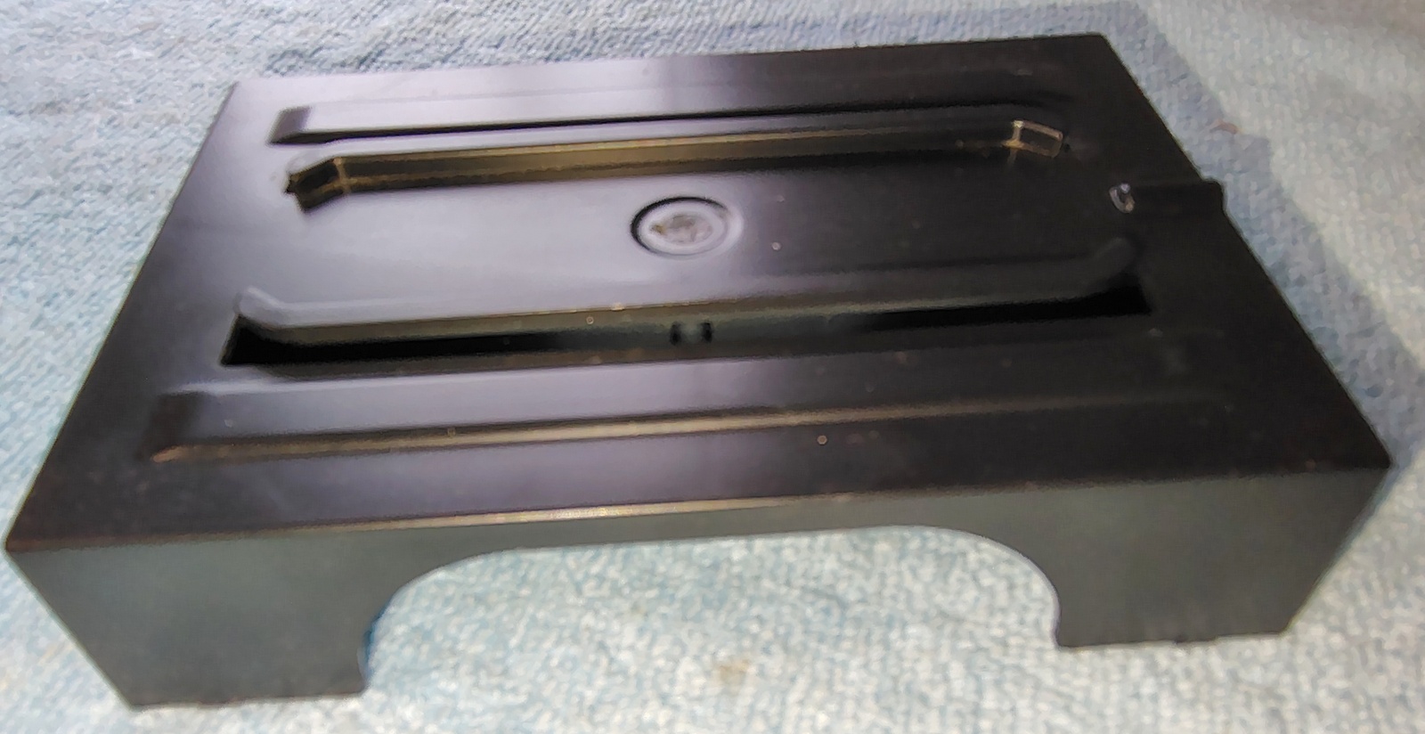 Black Plastic Bottom HDD Bracket Support Guide For Corsair Vengeance C70 Case - Image 5