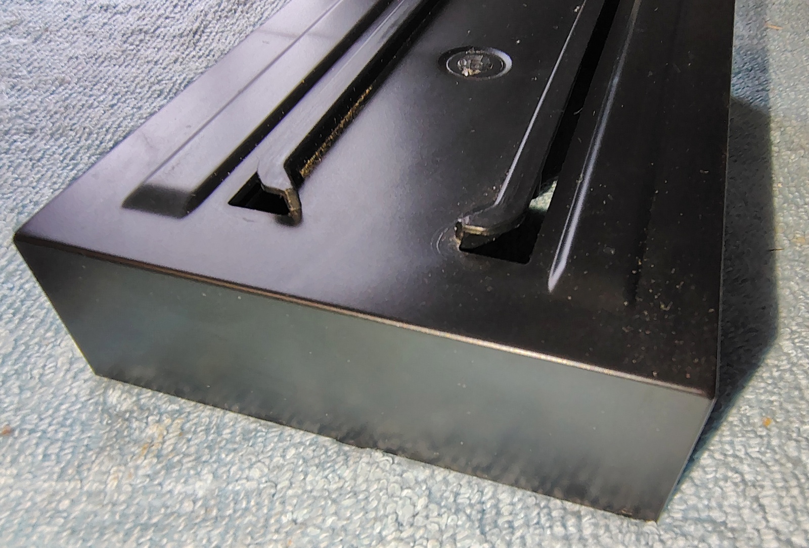 Black Plastic Bottom HDD Bracket Support Guide For Corsair Vengeance C70 Case - Image 6