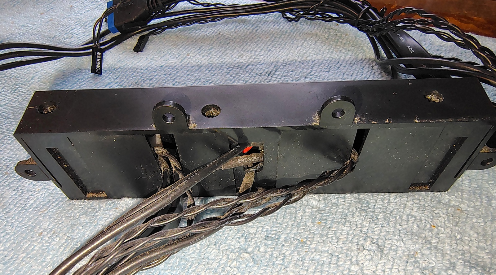 Used I/O IO Panel USB Audio Power Reset for Corsair Vengeance C70 Desktop Case - Image 8