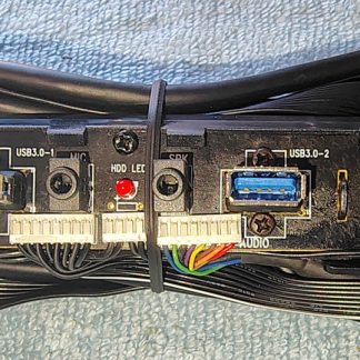 New Front I/O IO Panel USB 3.0 LED Audio Power Switch for Corsair Carbide SPEC-03 Case