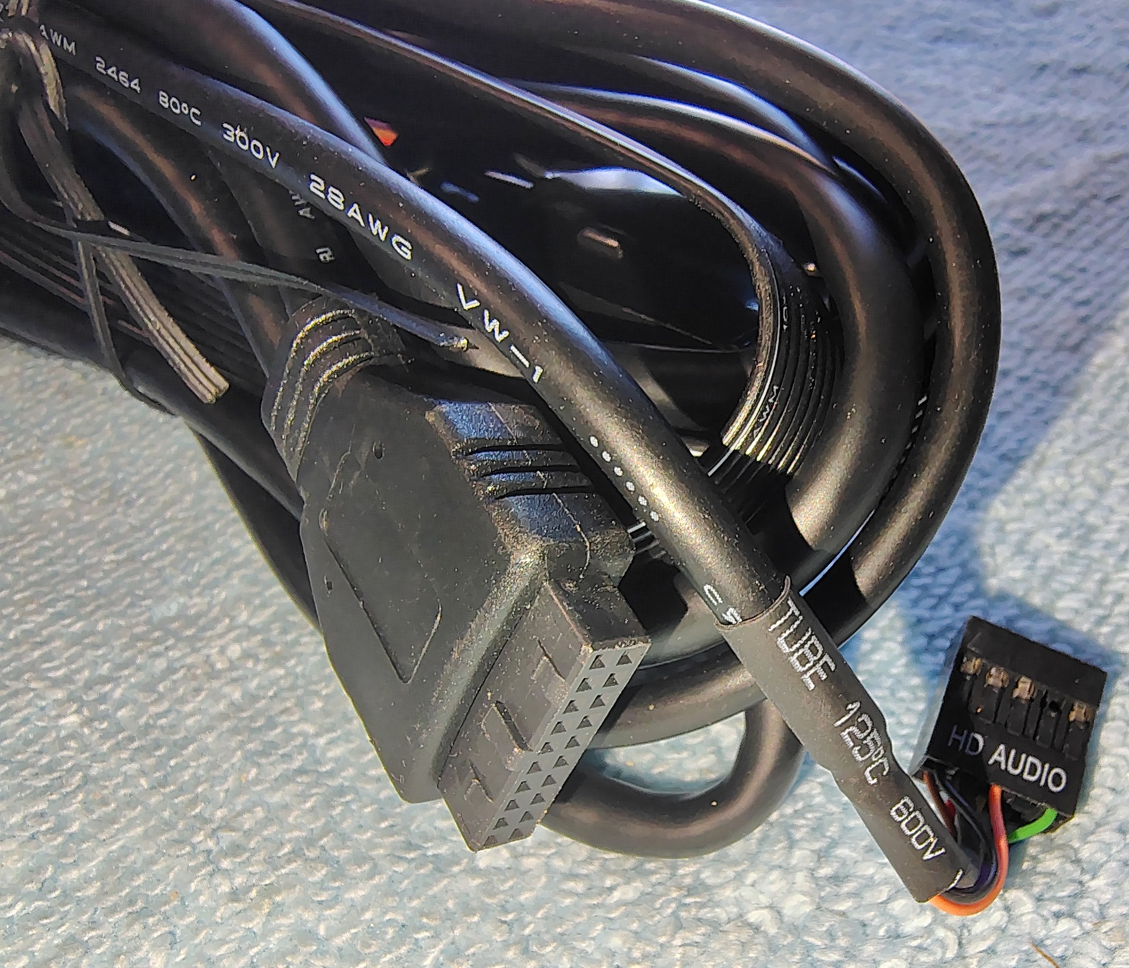 New Front I/O IO Panel USB 3.0 LED Audio Power Switch for Corsair Carbide SPEC-03 Case - Image 6