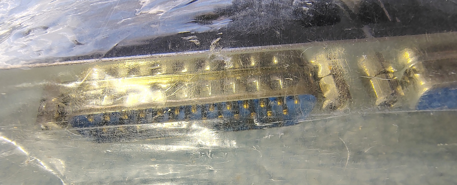 DB-25 Male Serial RS232 & DB-15 Female Game Port Bracket for Motherboard 1990s - Image 2