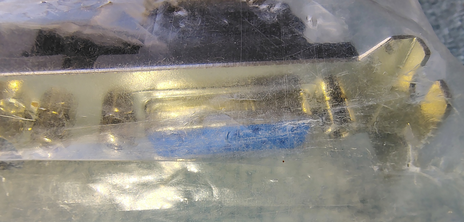 DB-25 Male Serial RS232 & DB-15 Female Game Port Bracket for Motherboard 1990s - Image 3