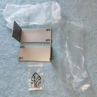 Silver Metal Steel Rack Mount Mounting Ears Bracket for Zyxel Zywall 110 Router