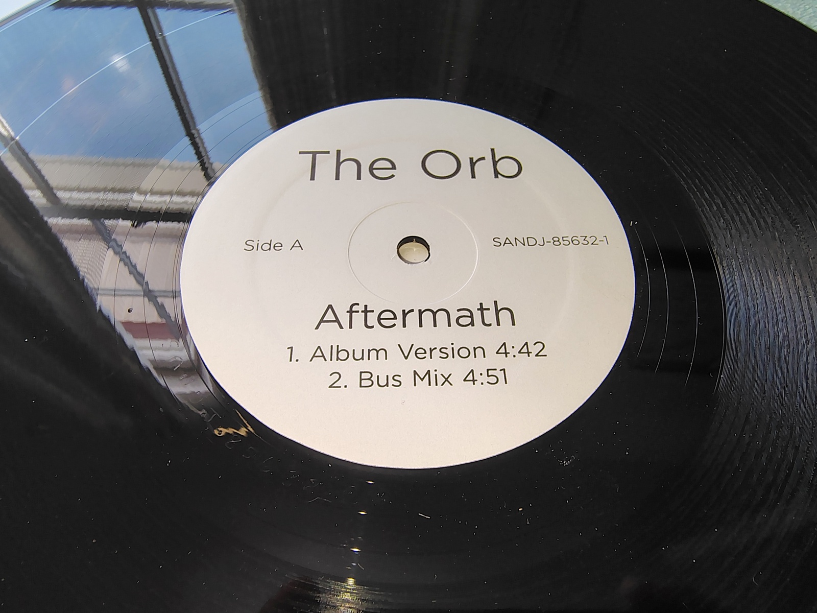 The Orb Aftermath From A Distance Electronic Trance Vinyl Record 12" 33RPM 2004 - Image 3