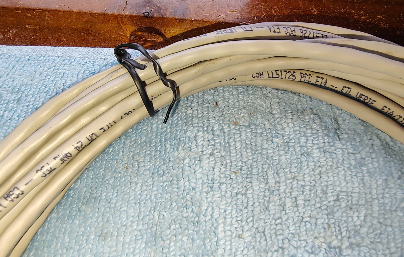 Lot of 13 Grey Gray 2ft 2' Used Cat 5 RJ45 Ethernet Network Patch Cables Cords - Image 5