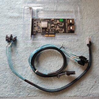 Startech.com 8 Port SATA III PCIe Controller 8P6G-PCIe-CARD Gen 2 x4 SFF-8087