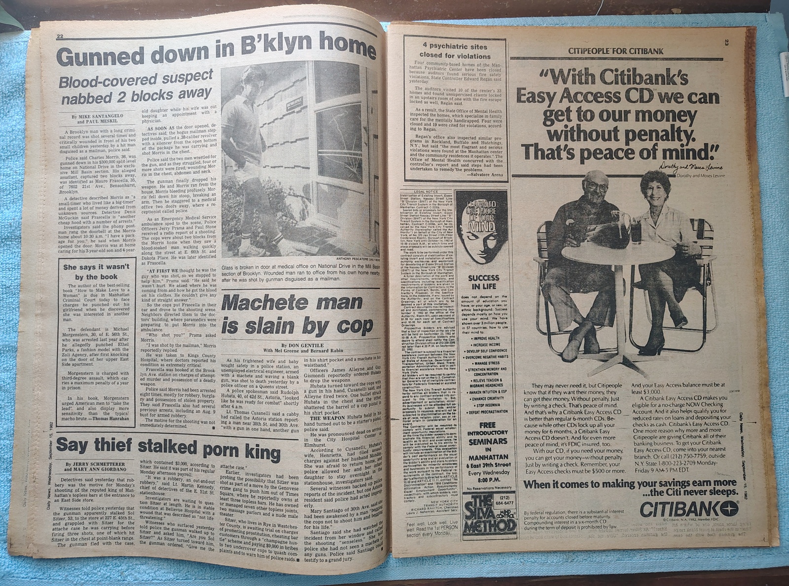 New York Daily News 15 September 1982 Princess Grace of Monaco Death Yankees ++ - Image 10