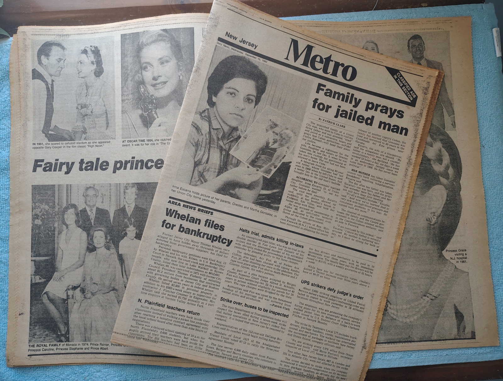 New York Daily News 15 September 1982 Princess Grace of Monaco Death Yankees ++ - Image 11