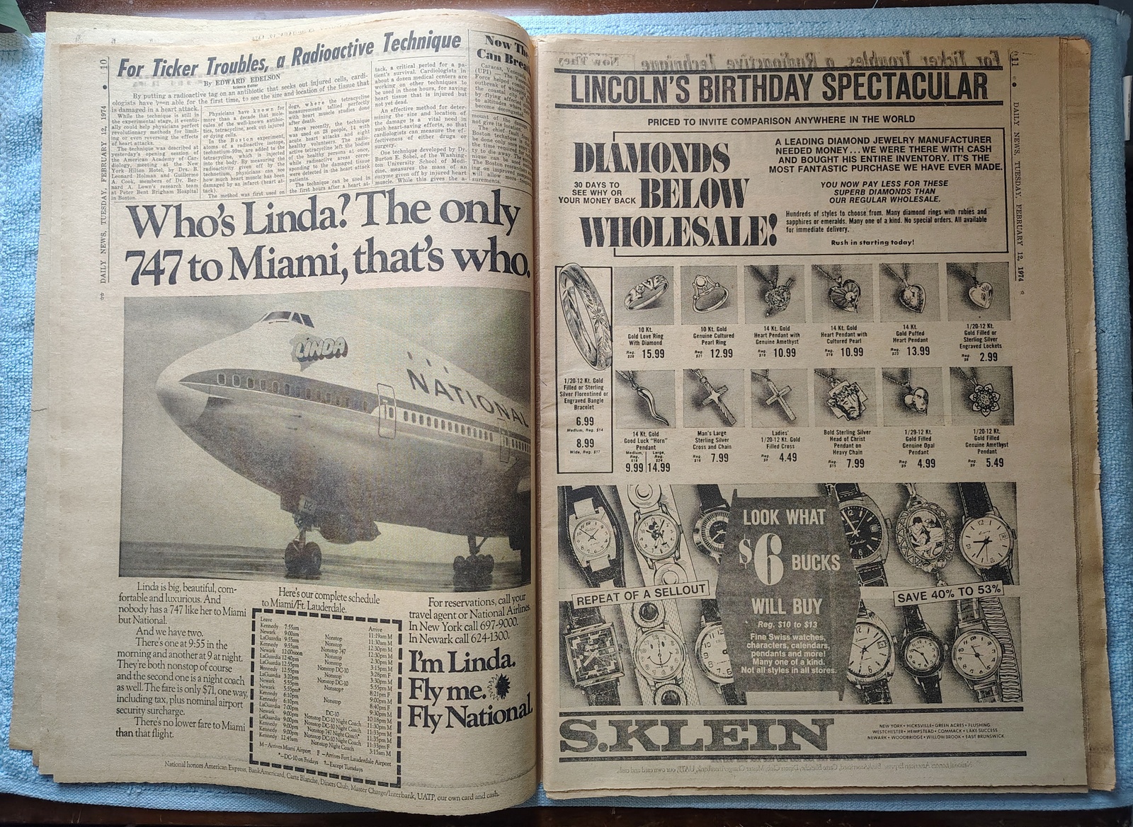 New York Daily News 12 February 1974 Gas Rationing Westminster Dog Show ++ - Image 8