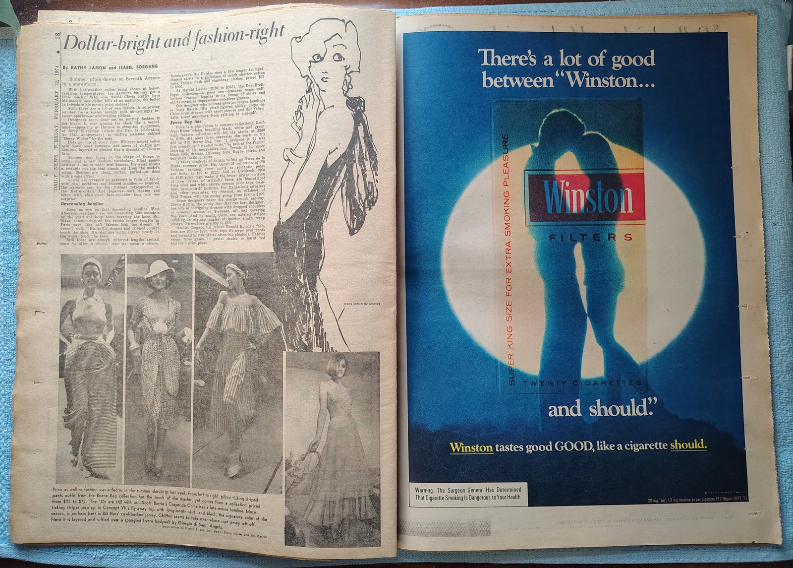 New York Daily News 12 February 1974 Gas Rationing Westminster Dog Show ++ - Image 14