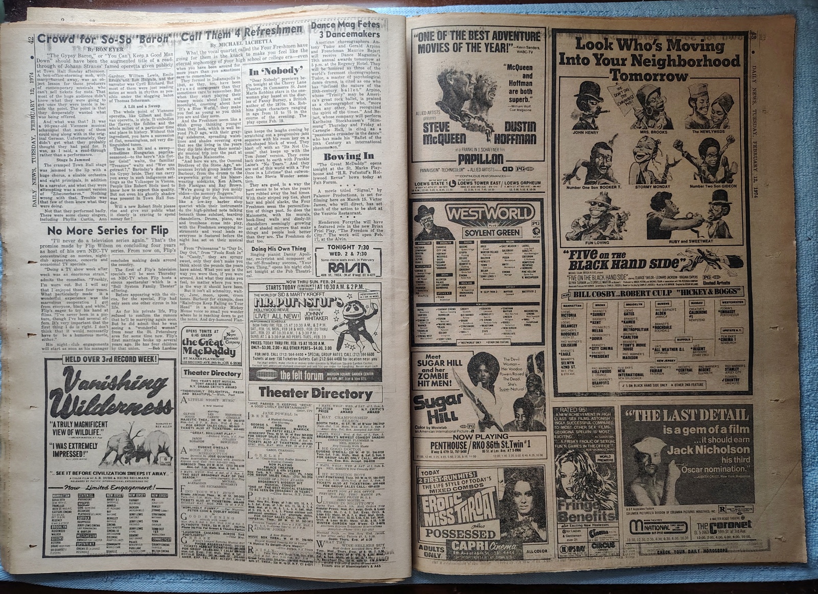 New York Daily News 12 February 1974 Gas Rationing Westminster Dog Show ++ - Image 16
