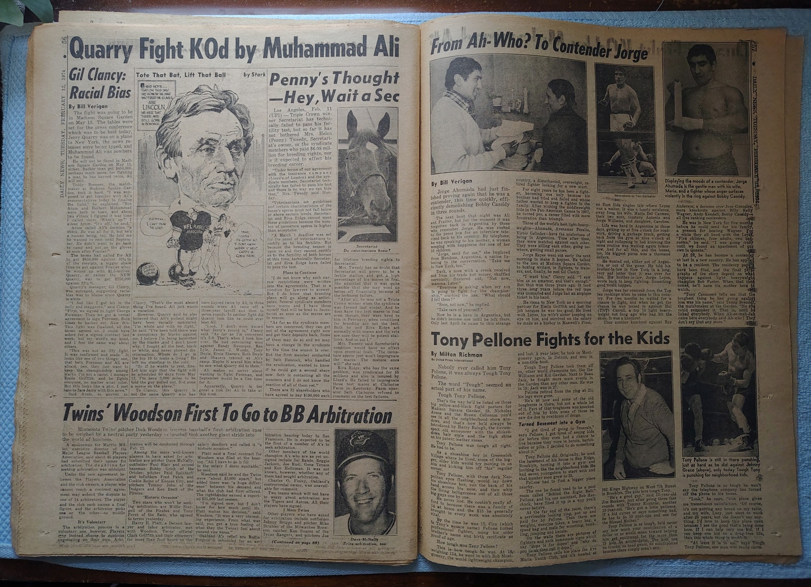 New York Daily News 12 February 1974 Gas Rationing Westminster Dog Show ++ - Image 18