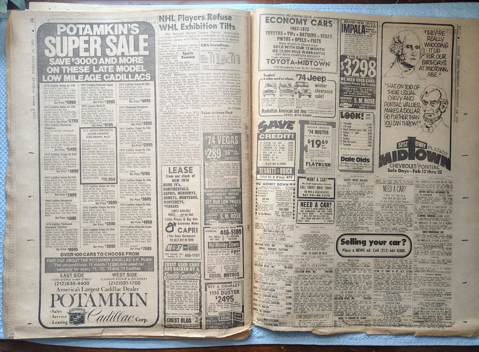 New York Daily News 12 February 1974 Gas Rationing Westminster Dog Show ++ - Image 20