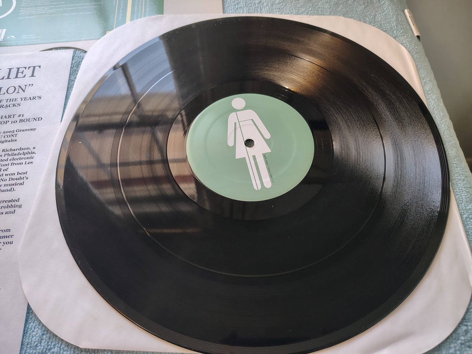 Juliet Avalon Promo Single Electronic House Club Vinyl Record 12" 33RPM 2005 - Image 5