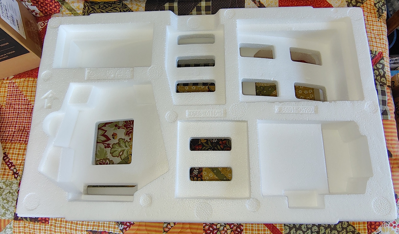 Original Shipping Box, Bag, Packing Foam for LG 27" 27GS60QC-B Monitor 2024 - Image 8