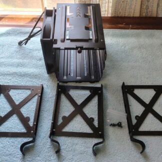 Black Steel 3.5" HDD Hard Disk Drive Bracket Holder 4 Corsair Vengeance C70 Case