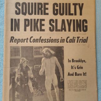 New York Daily News 12 March 1974 Brooklyn Streakers Kenny Norton Clark Squire